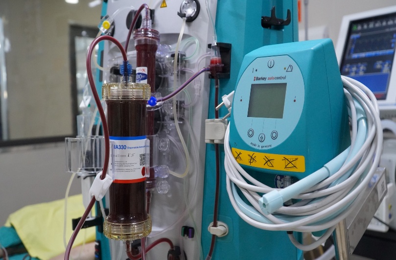 Bước đầu triển khai lọc máu hấp phụ tại Bệnh viện Đa khoa Hải Dương